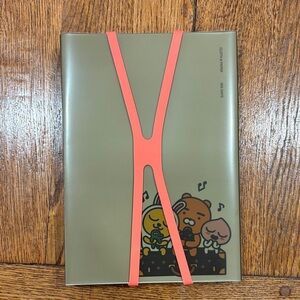 Cloth and Paper Planner with Elastic Band